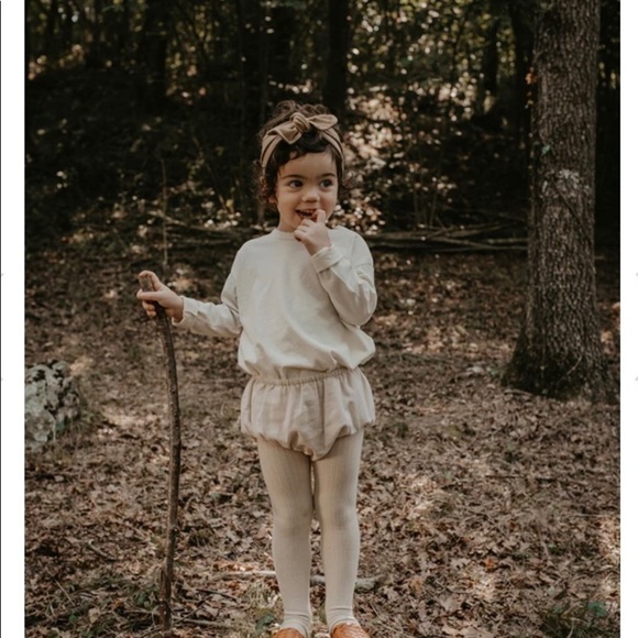 The Simple Folk The Ribbed Tight. Huckleberry. Size 4-7 Years. New With Tags - Picture 7 of 8